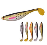 90mm Soft Mullet Shad 6g 3D Eyes