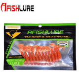 25mm Curl Tail Grub Soft Plastic Lure 1.2g, 12pc