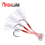 Single Feathered Assist Hooks - 5pc