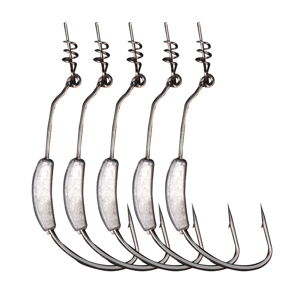 Lurelock Weedless Weighted Jig Heads 5pc