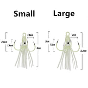 Lumo Squid Treble Hooks 4pcs