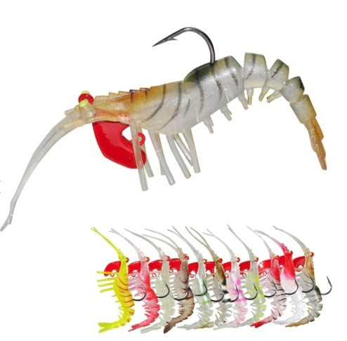 Baby Splash Prawn Lures 75mm 6g 3D Eyes