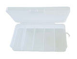 Tackle Box - 5pc Compartment Storage Container [180mm x 110mm x 30mm]