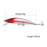 Fat Wessel Minnow 40g 120mm