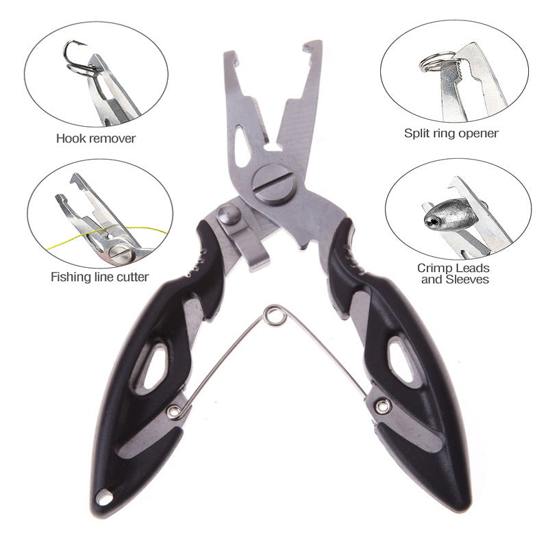 Stainless Steel Lip Grips with Heavy Duty Split Ring Pliers