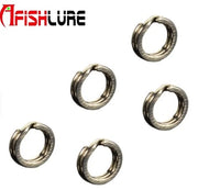 10pc Stainless Steel Split Rings Size #1-#13