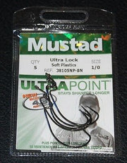MUSTAD ULTRA LOCK WEEDLESS SOFT PLASTIC HOOK