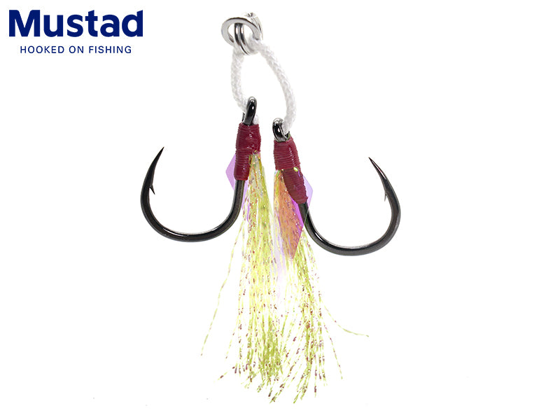 MUSTAD LIGHT DOUBLE JIGGING ASSIST RIG 2PCS