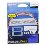 Shimano Ocea 8 Braid Line PE5-99lb-300m Multicoloured