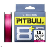Shimano Pitbull 8+ Braid #1.2-27.1lb-200m